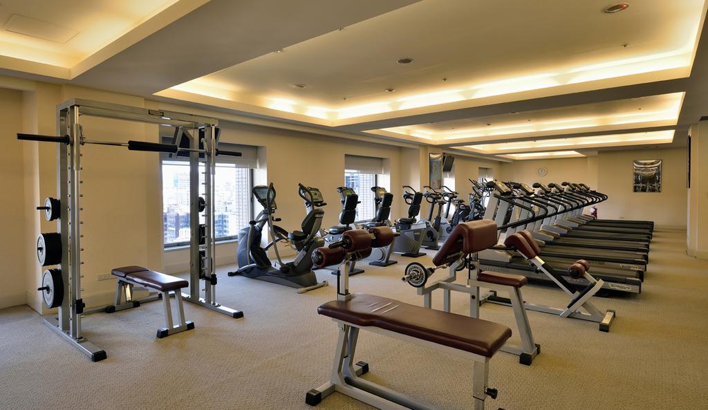 The Sherwood Тайбэй Экстерьер фото The gym at the hotel