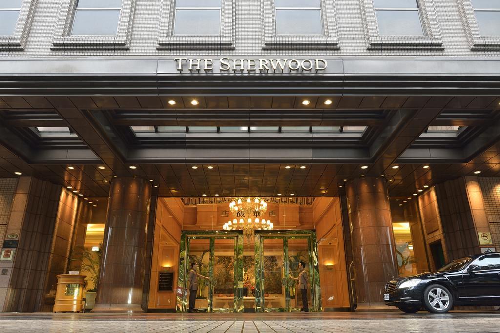 The Sherwood Тайбэй Экстерьер фото The entrance of The Sherwood